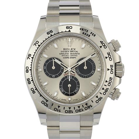 rolex cosmograph daytona white gold.